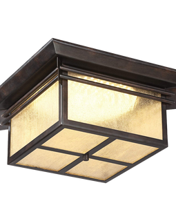 Hickory Point 15wide Led Outdoor Ceiling Light